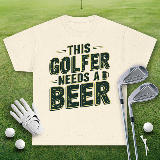 This Golfer Needs A Beer